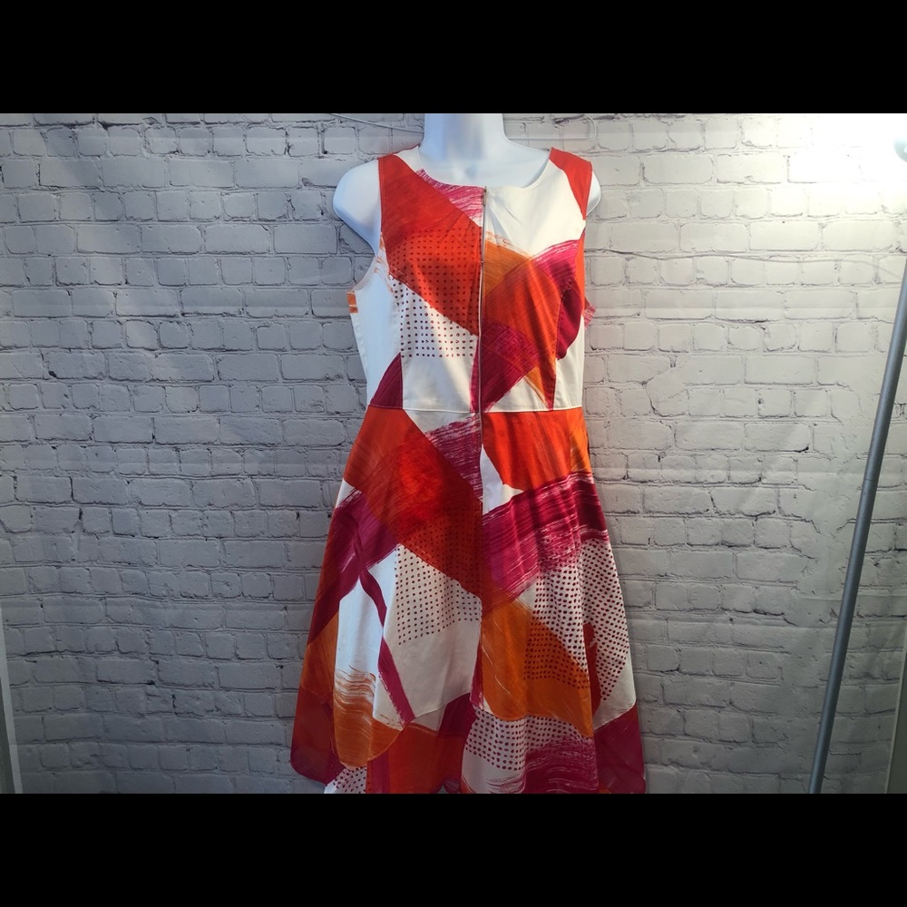 Donna Karen Summer dress (needs zipper repair)